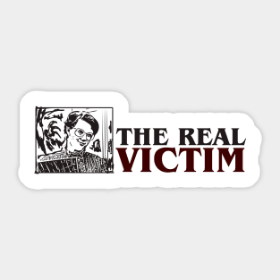 Barb, the real victim Sticker